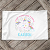 Unicorn personalized pillowcase / pillow