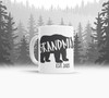 Grandma established bear coffee mug