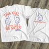 Big sister to be thumbs up pregnancy announcement Tshirt