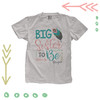 Big sister to be feather shirt 