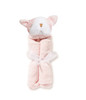 Pink Bulldog Blankie Lovie by Angel Dear