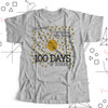 Teacher 100 days honey bee unisex adult Tshirt