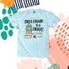 First grade or any grade is a hoot back to school Tshirt