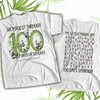 Teacher 100 days of school panda Tshirt