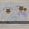 Big sister to be owl secret pregnancy announcement  Tshirt