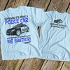 Big brother to be police car pregnancy announcement Tshirt