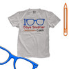 Student 100 days smarter eyeglasses Tshirt