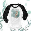 Teacher last day of school otter here adult raglan shirt