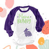 Easter mama bunny NON-MATERNITY unisex adult raglan shirt