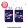 Bachelorette party flamingo let's get flocked up can coolies