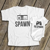 Player 1 / Player 2 Spawn and Respawn Gamer Shirts