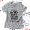 Pride bisexual like my men how I like my women unisex Tshirt