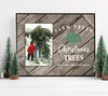 Christmas farm fresh Christmas trees photo frame