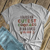 Christmas teacher cutest cookies in the batch personalized shirt