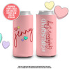 Galentine's Day #girlsquad personalized can coolie