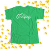 St. Patrick's Day funny o'tipsy shamrock unisex  DARK Tshirt