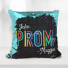 Prom invitation promposal personalized sequin pillowcase pillow