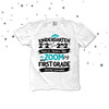 Kindergarten quarantine style zooming into first grade graduation shirt