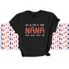 Nana shirt live love spoil Nana personalized DARK Tshirt