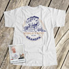 World's best grandpa steam engine train Tshirt