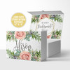 Bridesmaid floral will you be my proposal gift box