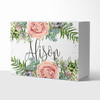 Bridesmaid floral will you be my proposal gift box