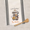 Halloween happy haunting personalized decorative tea towel