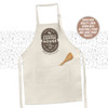 Grandma's Coffee House best in town poly linen apron