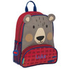 Bear sidekick backpack by Stephen Joseph with personalized embroidery option