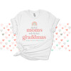 Best moms make the best grandmas rainbow heart personalized Tshirt