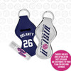 Lip balm with holder option personalized sports dance team favor volleyball