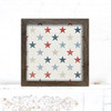 Fourth of July america patriotic layering frames for multi display canvas signs