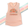 Bachelorette party sunkissed personalized bella 8803 muscle tank top