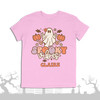 Halloween girl retro spooky vibes pumpkins ghost Tshirt