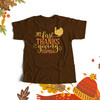 My first Thanksgiving glitter turkey DARK bodysuit or Tshirt