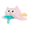 Pink Owl pacifier by Wubbanub
