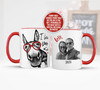 Valentine's Day I love your ass xoxo coffee mug with personalization option