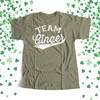 St. Patrick's Day team ginger swoosh adult unisex DARK Tshirt
