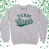 St. Patrick's Day swoosh team ginger adult sweatshirt