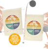 Tropical beach palm trees bachelorette party hangover recovery bag with content option