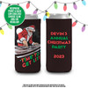 Christmas DJ Santa time to get lit personalized slim or regular size can coolies