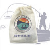 Bachelor party survival kit fishing weekend with the  boys party favor bag with content option