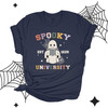 Halloween teacher spooky university unisex adult DARK Tshirt