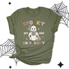 Halloween teacher spooky university unisex adult DARK Tshirt