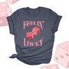 Valentine feelin' lucky dice DARK Tshirt