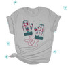 Winter let it snow mittens unisex Tshirt
