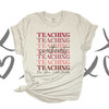 Valentine teaching sweethearts personalized Tshirt