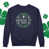 St. Patrick's lucky spirits brewing adult crew neck DARK sweatshirt