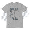 Reel cool papa fishing line personalized unisex adult Tshirt