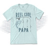Reel cool papa fishing line personalized unisex adult Tshirt